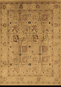 Oriental Brown Traditional Rug, urb822brn