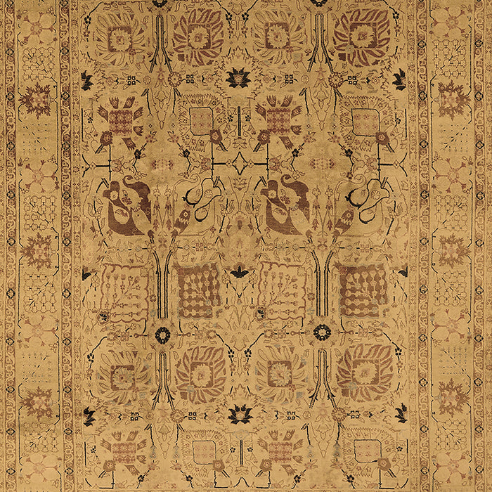Oriental Brown Traditional Rug, urb822brn