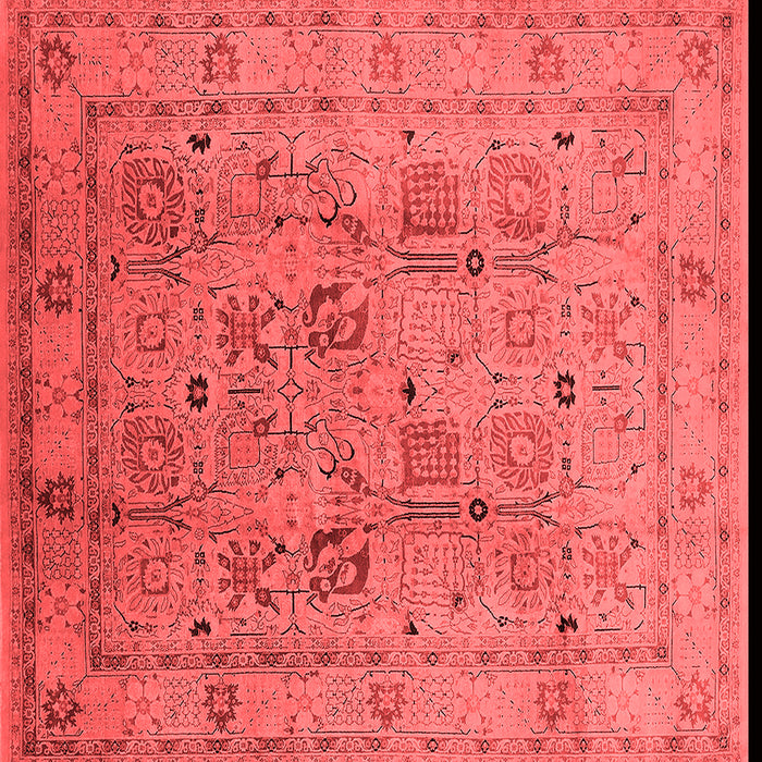 Oriental Red Traditional Rug, urb822red