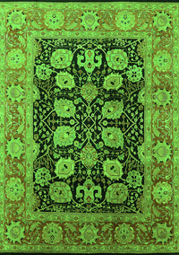 Oriental Green Industrial Rug, urb823grn