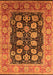 Oriental Orange Industrial Rug, urb823org