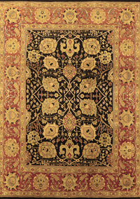 Oriental Brown Industrial Rug, urb823brn