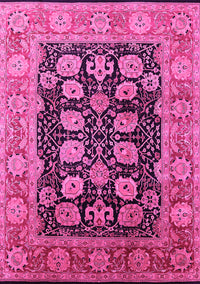 Oriental Pink Industrial Rug, urb823pnk