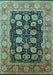 Oriental Light Blue Industrial Rug, urb823lblu