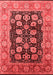 Oriental Red Industrial Area Rugs