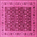 Square Oriental Pink Industrial Rug, urb824pnk