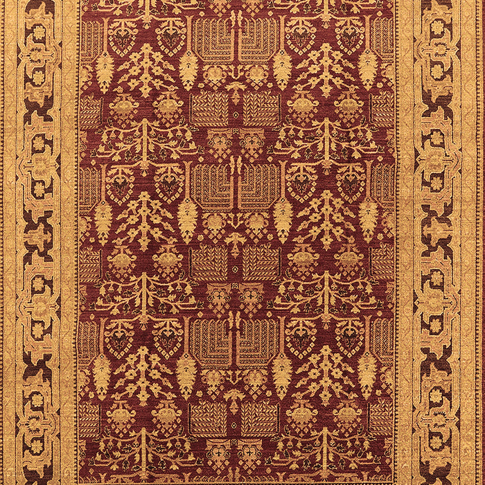 Oriental Brown Industrial Rug, urb824brn