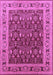 Machine Washable Oriental Purple Industrial Area Rugs, wshurb824pur