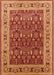 Mid-Century Modern Red Oriental Rug, urb824