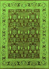 Oriental Green Industrial Rug, urb824grn