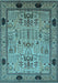 Oriental Light Blue Industrial Rug, urb825lblu