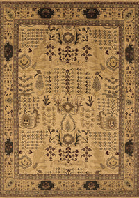 Oriental Brown Industrial Rug, urb825brn