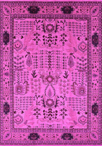 Oriental Pink Industrial Rug, urb825pnk