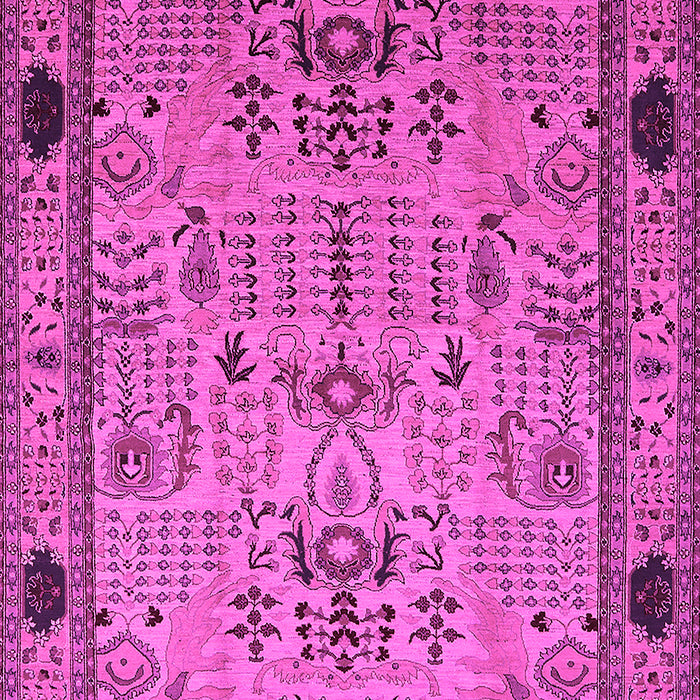 Oriental Pink Industrial Rug, urb825pnk