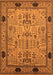 Oriental Orange Industrial Rug, urb825org