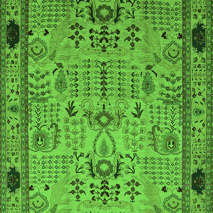 Oriental Green Industrial Rug, urb825grn