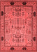 Oriental Red Industrial Area Rugs