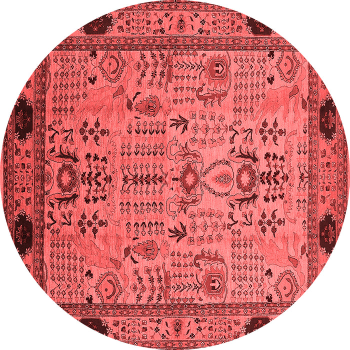 Oriental Red Industrial Rug, urb825red