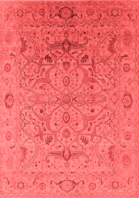 Oriental Red Industrial Rug, urb826red