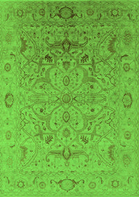 Oriental Green Industrial Rug, urb826grn