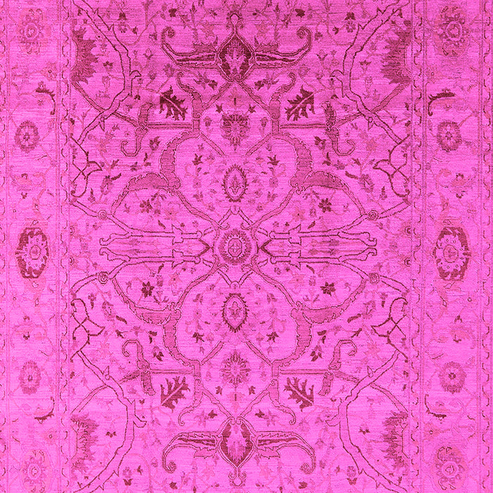 Machine Washable Oriental Pink Industrial Rug, wshurb826pnk
