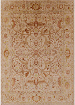 Mid-Century Modern Chocolate Brown Oriental Rug, urb826