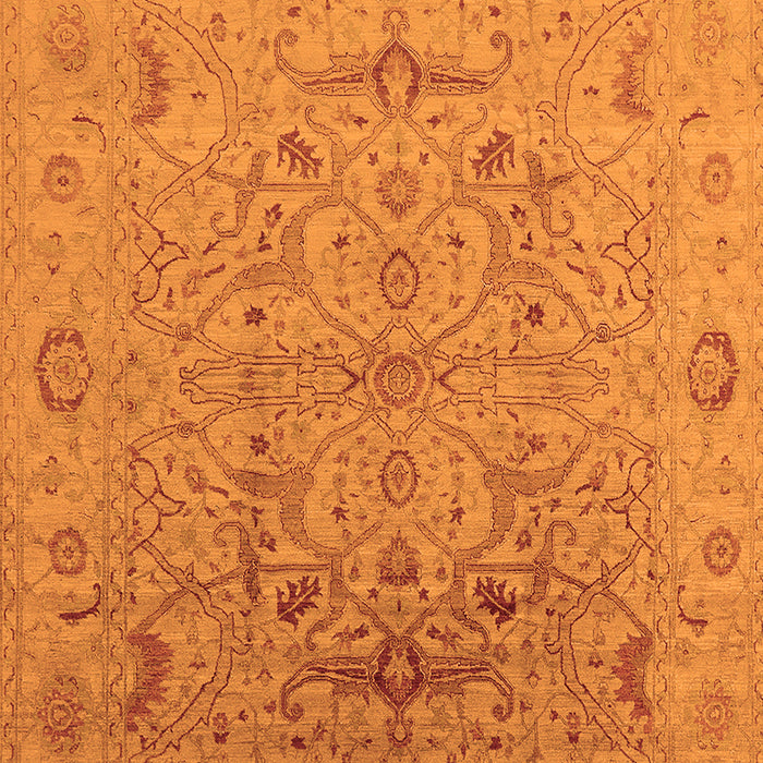 Machine Washable Oriental Orange Industrial Area Rugs, wshurb826org