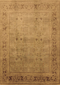 Oriental Brown Industrial Rug, urb827brn