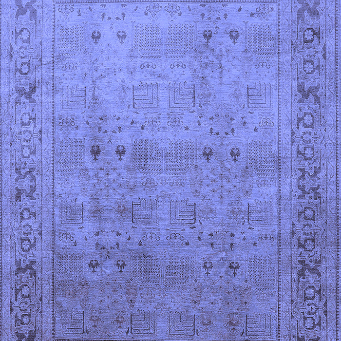 Oriental Blue Industrial Rug, urb827blu