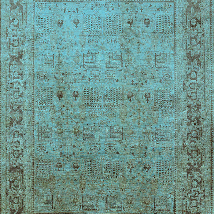 Oriental Light Blue Industrial Rug, urb827lblu