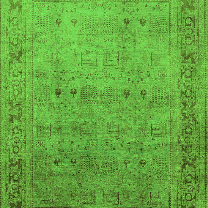 Oriental Green Industrial Rug, urb827grn
