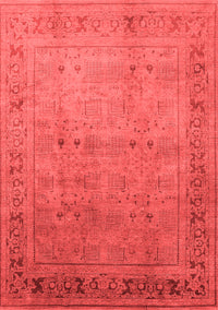 Oriental Red Industrial Rug, urb827red