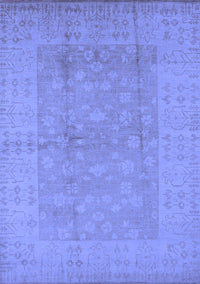 Oriental Blue Industrial Rug, urb828blu