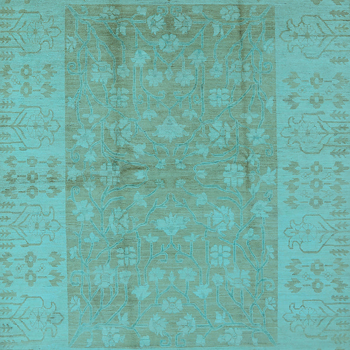 Oriental Light Blue Industrial Rug, urb828lblu