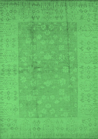 Oriental Emerald Green Industrial Rug, urb828emgrn