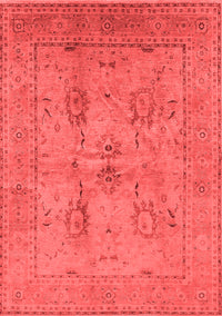 Oriental Red Industrial Rug, urb829red