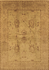 Oriental Brown Industrial Rug, urb829brn