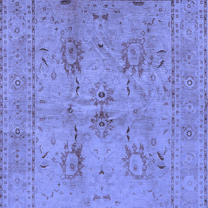 Oriental Blue Industrial Rug, urb829blu