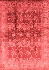 Oriental Red Industrial Rug, urb830red