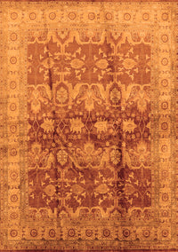 Oriental Orange Industrial Rug, urb830org