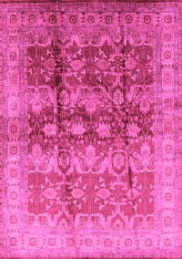 Oriental Pink Industrial Rug, urb830pnk