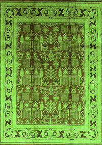 Oriental Green Industrial Rug, urb831grn