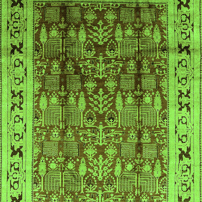 Oriental Green Industrial Rug, urb831grn
