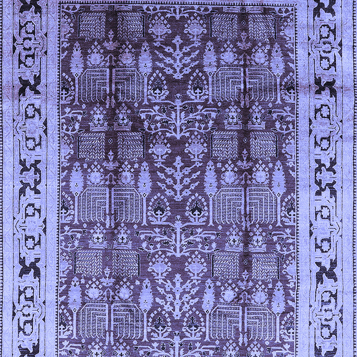 Oriental Blue Industrial Rug, urb831blu
