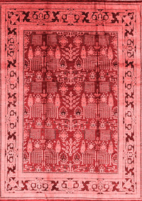 Oriental Red Industrial Rug, urb831red