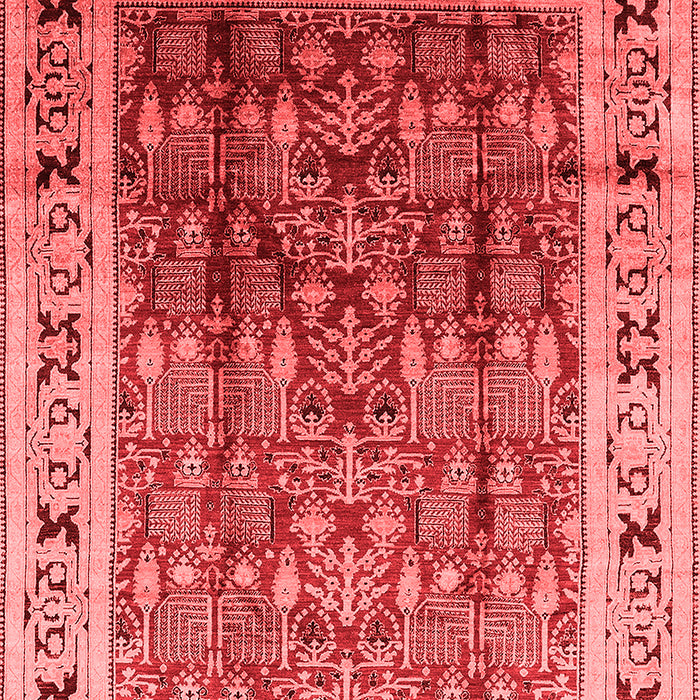 Oriental Red Industrial Area Rugs