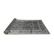 Sideview of Oriental Gray Industrial Rug, urb831gry