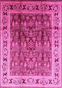 Oriental Pink Industrial Rug, urb831pnk