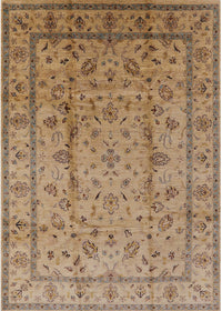 Machine Washable Industrial Modern Light Brown Rug, wshurb832