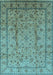 Oriental Light Blue Industrial Rug, urb832lblu